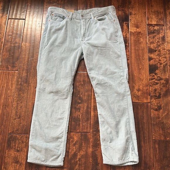 Men’s Corduroy Levi’s 514 Straight Pants, 38x30, NEW! - Picture 2 of 8